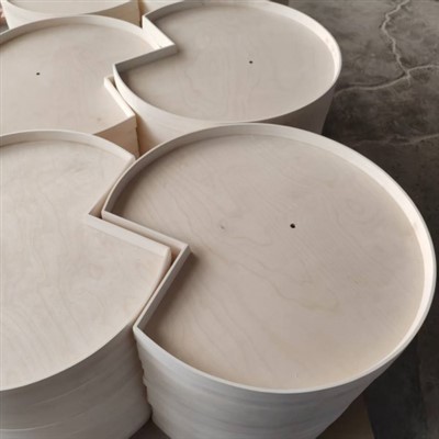 Wood Lazy Susan per a taula